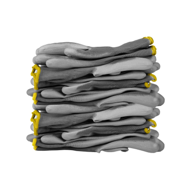 Darbinės pirštinės, PU dengtas poliesteris, 4131X, 10 dydis 4 Darbinės pirštinės, PU dengtas poliesteris, 4131X, 10 dydis 4