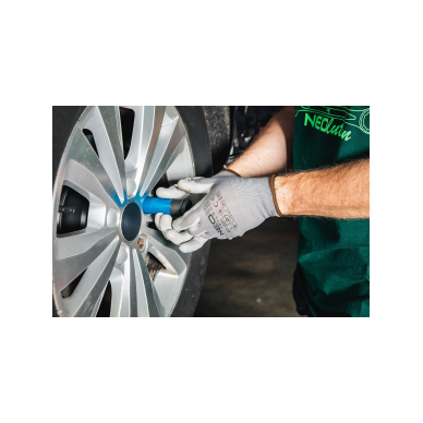 Darbinės pirštinės, PU dengtas poliesteris, 4131X, 9 dydis 1