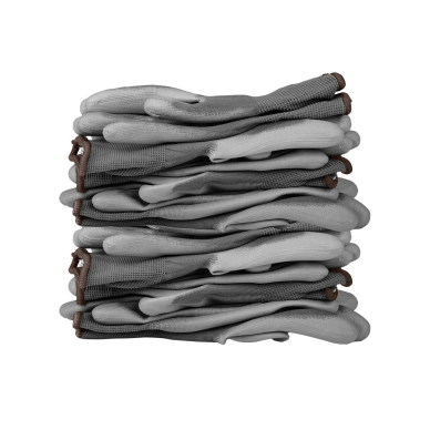 Darbinės pirštinės, PU dengtas poliesteris, 4131X, 9 dydis 4 Darbinės pirštinės, PU dengtas poliesteris, 4131X, 9 dydis 4
