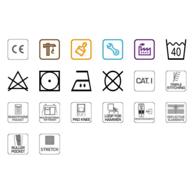 *Darbinis puskombinezonis smėlio spalvos, dydis S 3 *Darbinis puskombinezonis smėlio spalvos, dydis S 3