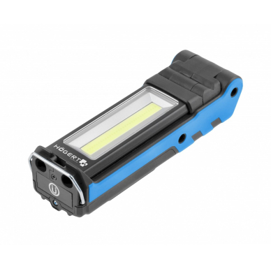 Darbo lempa-žibintuvėlis COB-LED 5W įkraunama 2 Darbo lempa-žibintuvėlis COB-LED 5W įkraunama 2