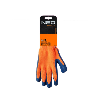 Darbo pirštinės, izoliuotos, akrilinės, padengtos šiurkščiu lateksu, "10" 1 Darbo pirštinės, izoliuotos, akrilinės, padengtos šiurkščiu lateksu, "10" 1