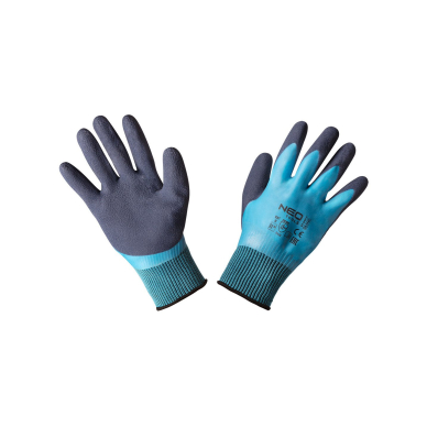 Darbo pirštinės, poliesteris su latekso danga (2 sluoksniai), 3141X, 11 dydis Darbo pirštinės, poliesteris su latekso danga (2 sluoksniai), 3141X, 11 dydis