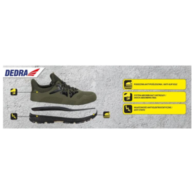 Darbo batai DEDRA BH9M83AZ-39, dydis 39 3