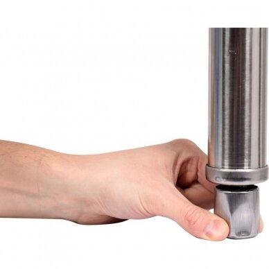 Darbo stalas su lentyna | nerūdijantis plienas | 800x700xH850+100 mm bortelis (YG-09030) 3 Darbo stalas su lentyna | nerūdijantis plienas | 800x700xH850+100 mm bortelis (YG-09030) 3