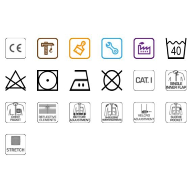 Darbo švarkas, pilkas, dydis S 3