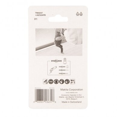 Daugiafunkcinio įrankio geležtė Makita TMA047 B-64814, 32mm (medis/metalas) 2 Daugiafunkcinio įrankio geležtė Makita TMA047 B-64814, 32mm (medis/metalas) 2