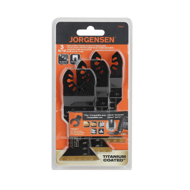 Daugiafunkcinio įrankio geležtės titanine danga 44 mm. Pony Jorgensen 3 vnt. 2 Daugiafunkcinio įrankio geležtės titanine danga 44 mm. Pony Jorgensen 3 vnt. 2