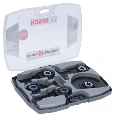 Daugiafunkcinio įrankio priedai Bosch STARLOCK GOP/PMF; 5 vnt. Daugiafunkcinio įrankio priedai Bosch STARLOCK GOP/PMF; 5 vnt.