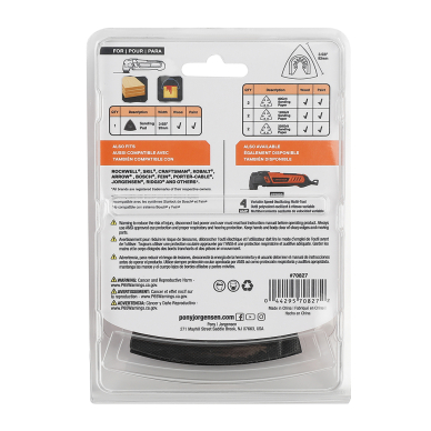 Daugiafunkcinio įrankio šlifavimo padelio ir lap. rinkinys, Pony Jorgensen 3 Daugiafunkcinio įrankio šlifavimo padelio ir lap. rinkinys, Pony Jorgensen 3