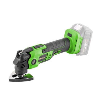 Akumuliatorinis daugiafunkcinis šlifuoklis ProCraft PMT22bb, 20 V, (be akum. ir krov.) 1