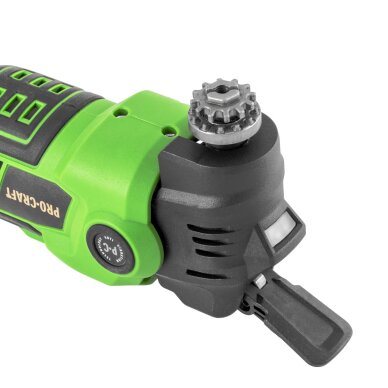 Akumuliatorinis daugiafunkcinis šlifuoklis ProCraft PMT22bb, 20 V, (be akum. ir krov.) 4