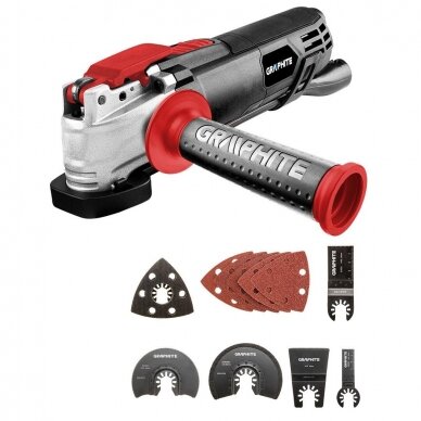 Daugiafunkcinis įrankis Graphite 59G025, 500 W 1 Daugiafunkcinis įrankis Graphite 59G025, 500 W 1