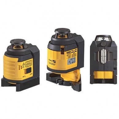 Daugiafunkcinis linijinis lazerinis nivelyras STABILA LAX 400 su stovu 2 Daugiafunkcinis linijinis lazerinis nivelyras STABILA LAX 400 su stovu 2