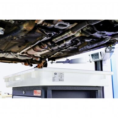 Daugiafunkcinis nutekėjimo indas su snapeliu | baltas | 50l (74261) 1 Daugiafunkcinis nutekėjimo indas su snapeliu | baltas | 50l (74261) 1