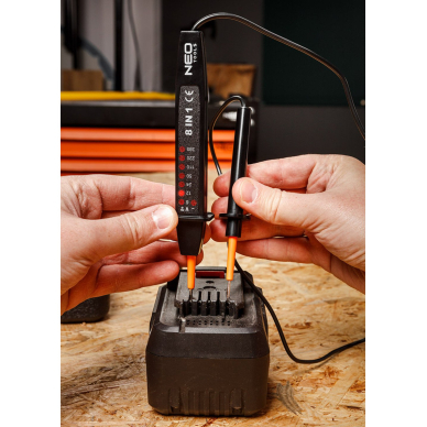 Daugiafunkcis įtampos testeris 8 in 1 AC/DC 6-380V 3 Daugiafunkcis įtampos testeris 8 in 1 AC/DC 6-380V 3