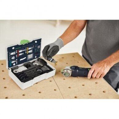Daugiafunkcių pjūklo diskų rinkinys Festool SYS3 S 76-OSC-SORT/7 (578116) 2 Daugiafunkcių pjūklo diskų rinkinys Festool SYS3 S 76-OSC-SORT/7 (578116) 2