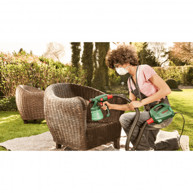 Dažų pistoletas Bosch PFS 1000/2000, 800 ml 3 Dažų pistoletas Bosch PFS 1000/2000, 800 ml 3