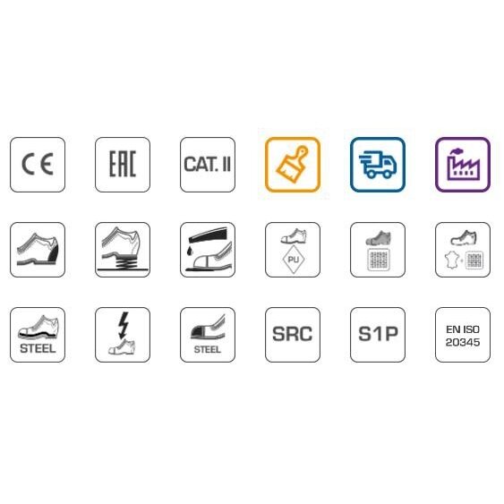 Darbiniai sandalai S1P dydis 41 2 Darbiniai sandalai S1P dydis 41 2