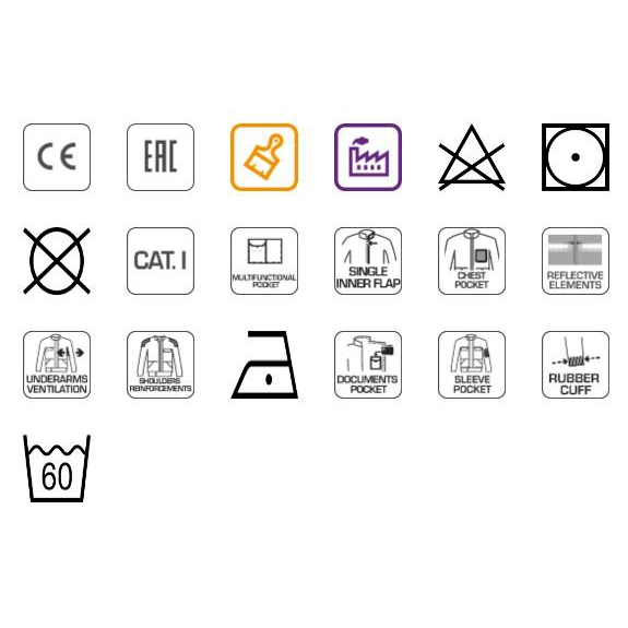 Darbo švarkas M dydis Salm 3 Darbo švarkas M dydis Salm 3