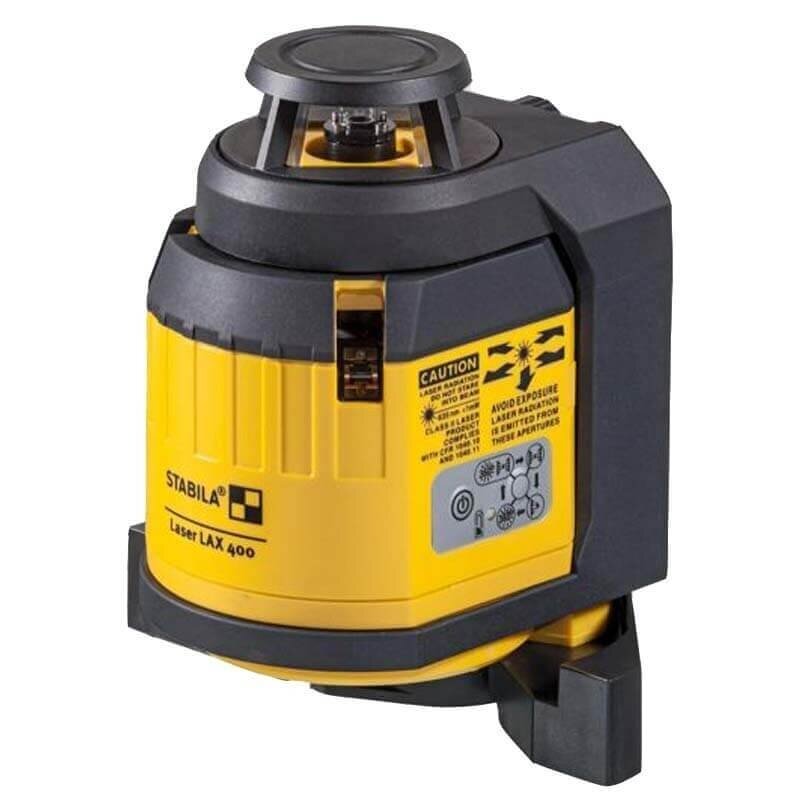 Daugiafunkcinis linijinis lazerinis nivelyras STABILA LAX 400 su stovu 1 Daugiafunkcinis linijinis lazerinis nivelyras STABILA LAX 400 su stovu 1