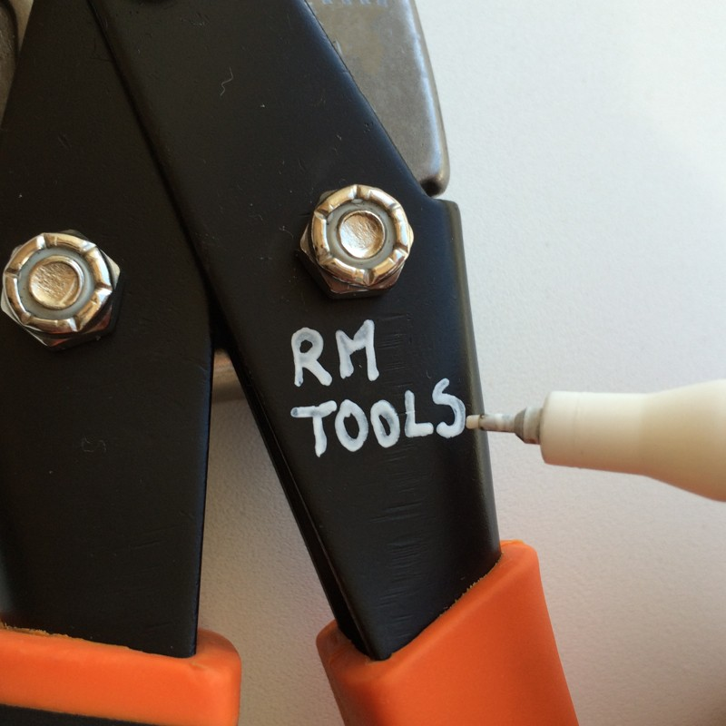 Dažų markeris MICROLINE, baltas 1 Dažų markeris MICROLINE, baltas 1