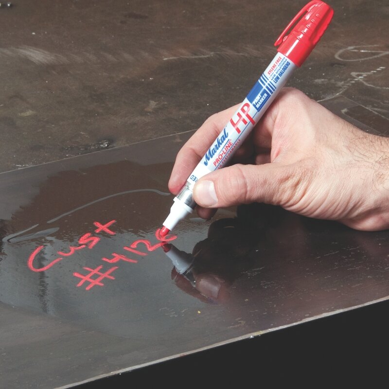 Dažų markeris PRO-LINE HP, geltonas Dažų markeris PRO-LINE HP, geltonas