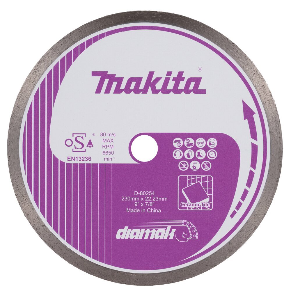 Deimantinis pjovimo diskas Makita D-80254, ø230 mm