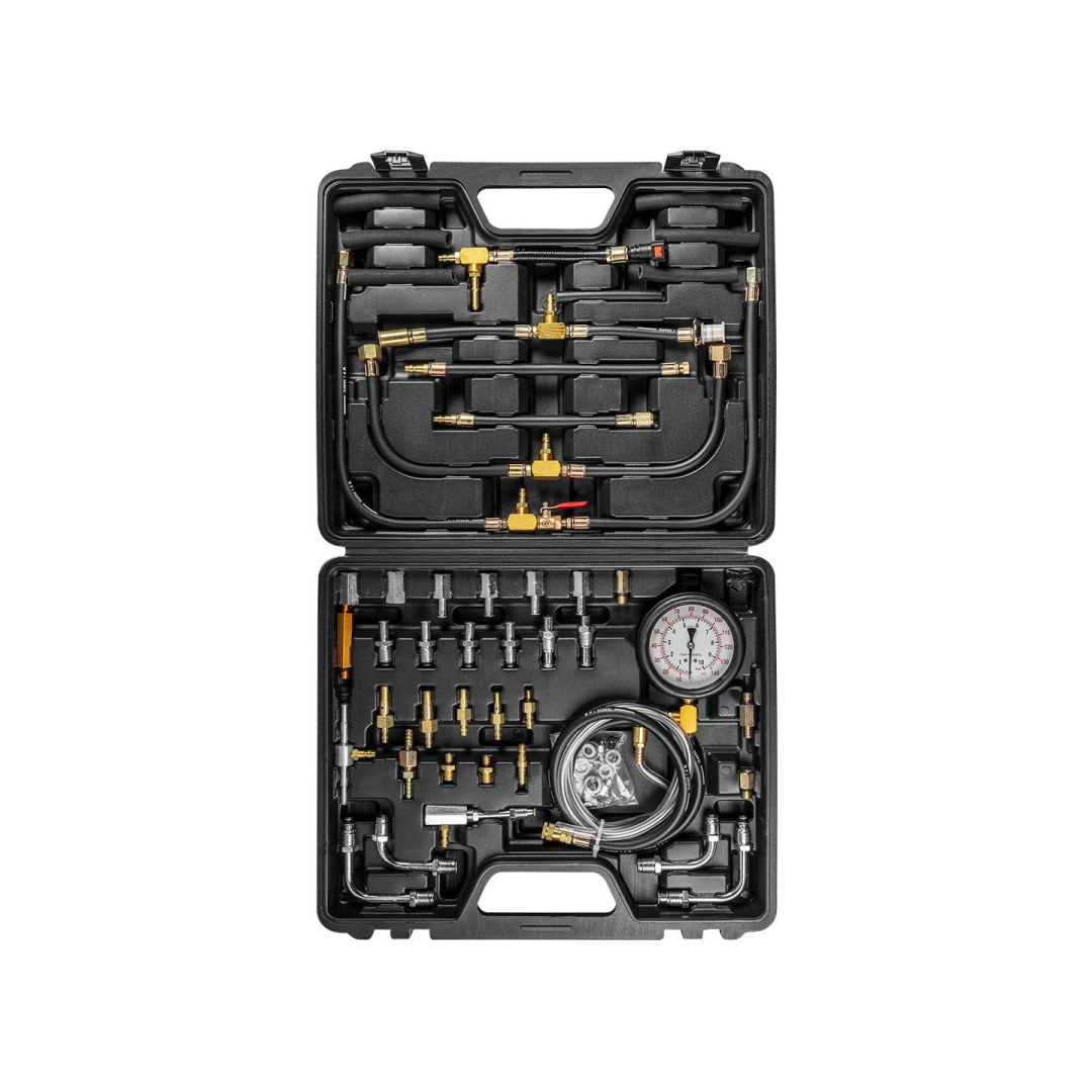 Degalų įpurškimo purkštukų slėgio bandymo rinkinys Degalų įpurškimo purkštukų slėgio bandymo rinkinys