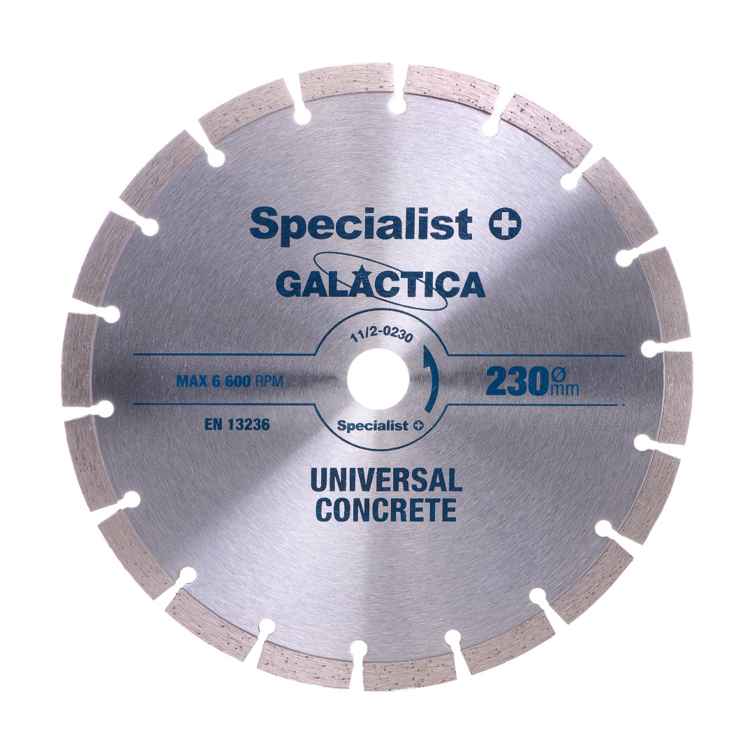SPECIALIST+ deim. diskas GALACTICA, 230x10x22.2 mm SPECIALIST+ deim. diskas GALACTICA, 230x10x22.2 mm