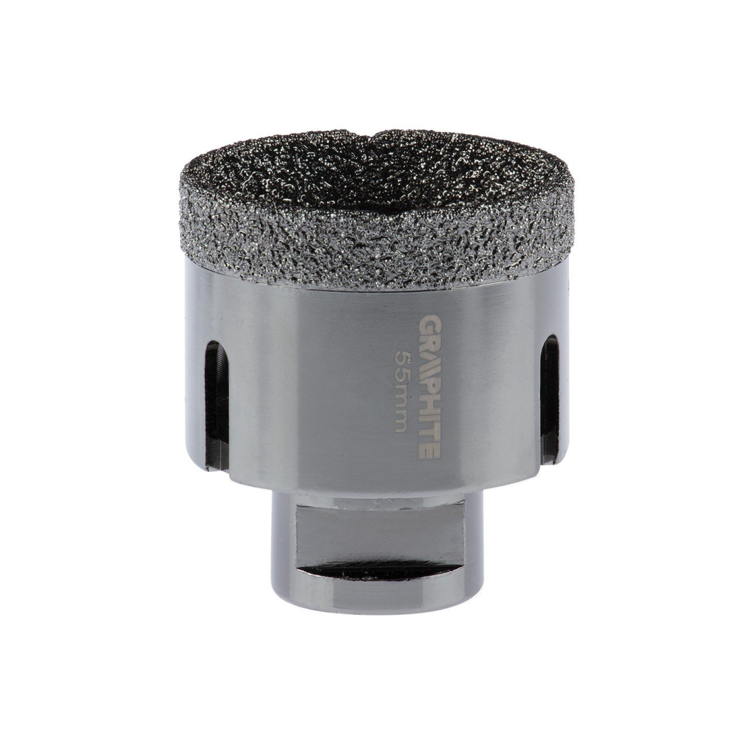 Deimantinė gręžimo karūnėlė 55 mm x M14 Deimantinė gręžimo karūnėlė 55 mm x M14