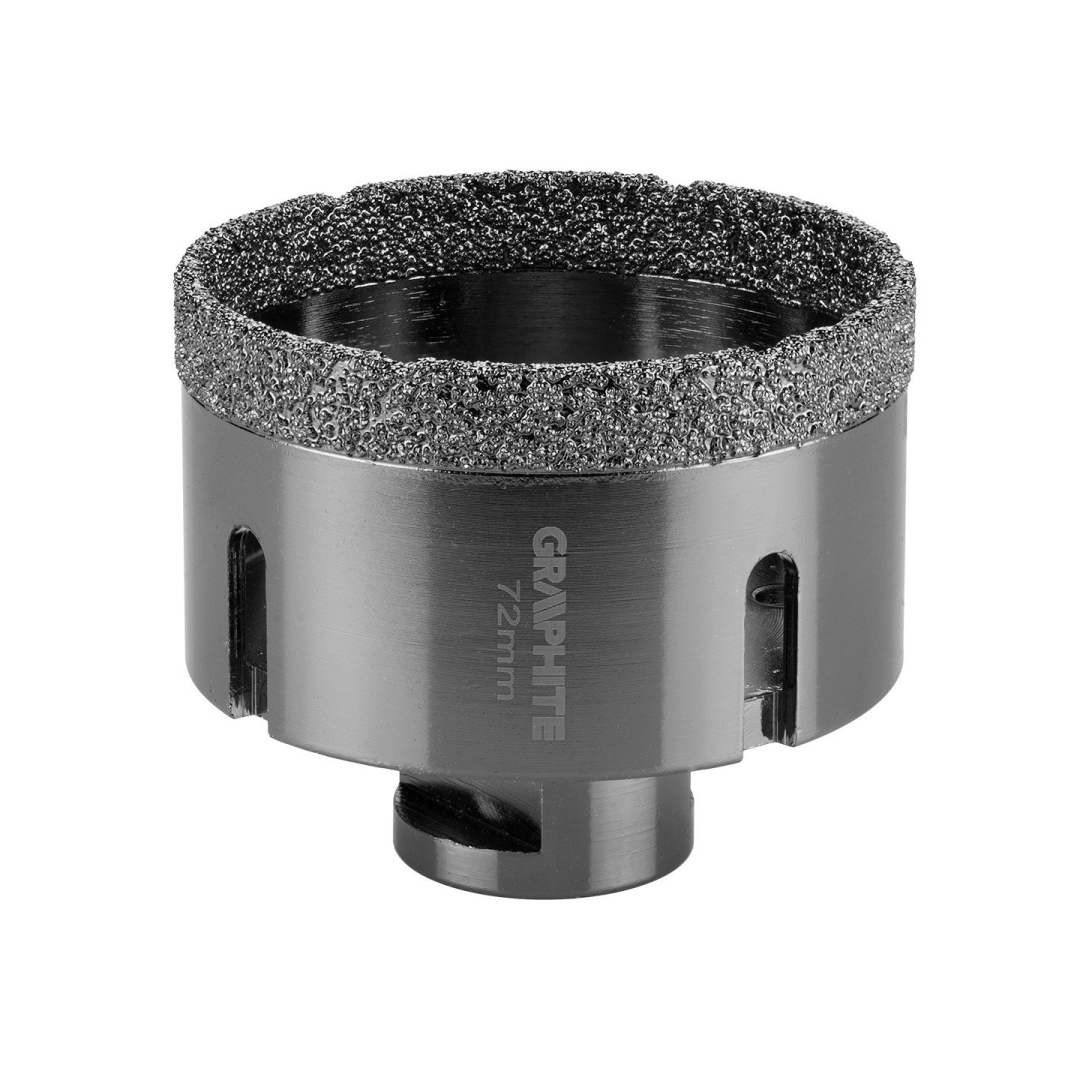 Deimantinė gręžimo karūnėlė 72 mm x M14 Deimantinė gręžimo karūnėlė 72 mm x M14