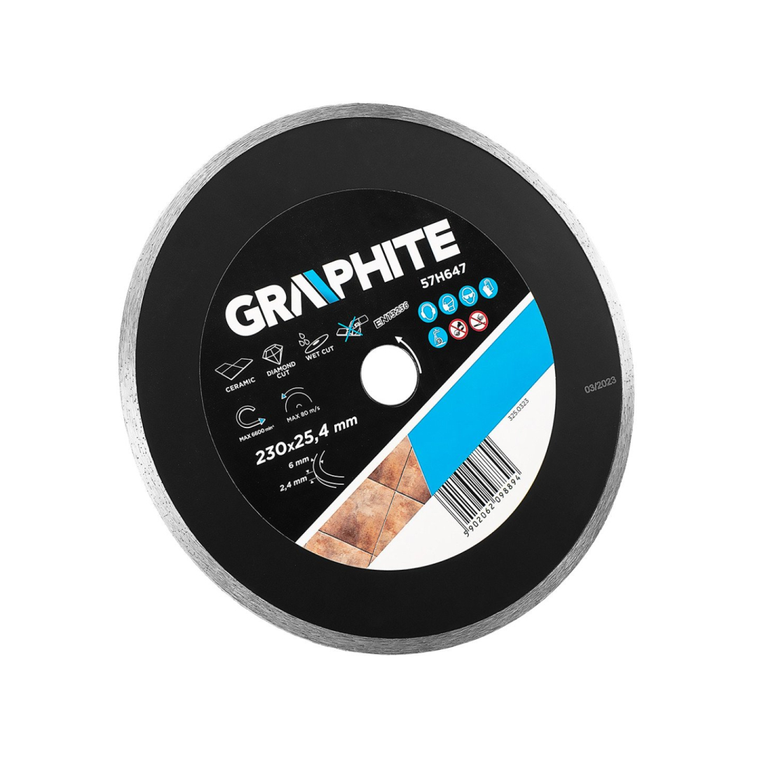 Deimantinis diskas 230 x 25,4 mm, tvirtas, skirtas 59G891 5