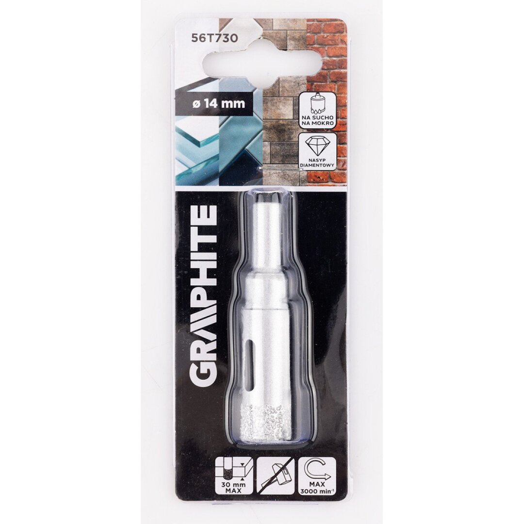 Deimantinis grąžtas 14 mm 1