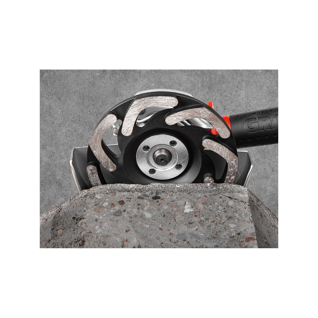 Deimantinis šlifavimo diskas 115 x 22,2 x 5 mm, L segmentas 1 Deimantinis šlifavimo diskas 115 x 22,2 x 5 mm, L segmentas 1