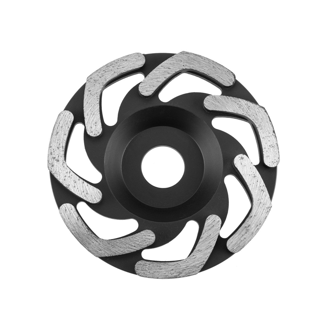 Deimantinis šlifavimo diskas 115 x 22,2 x 5 mm, L segmentas 4 Deimantinis šlifavimo diskas 115 x 22,2 x 5 mm, L segmentas 4