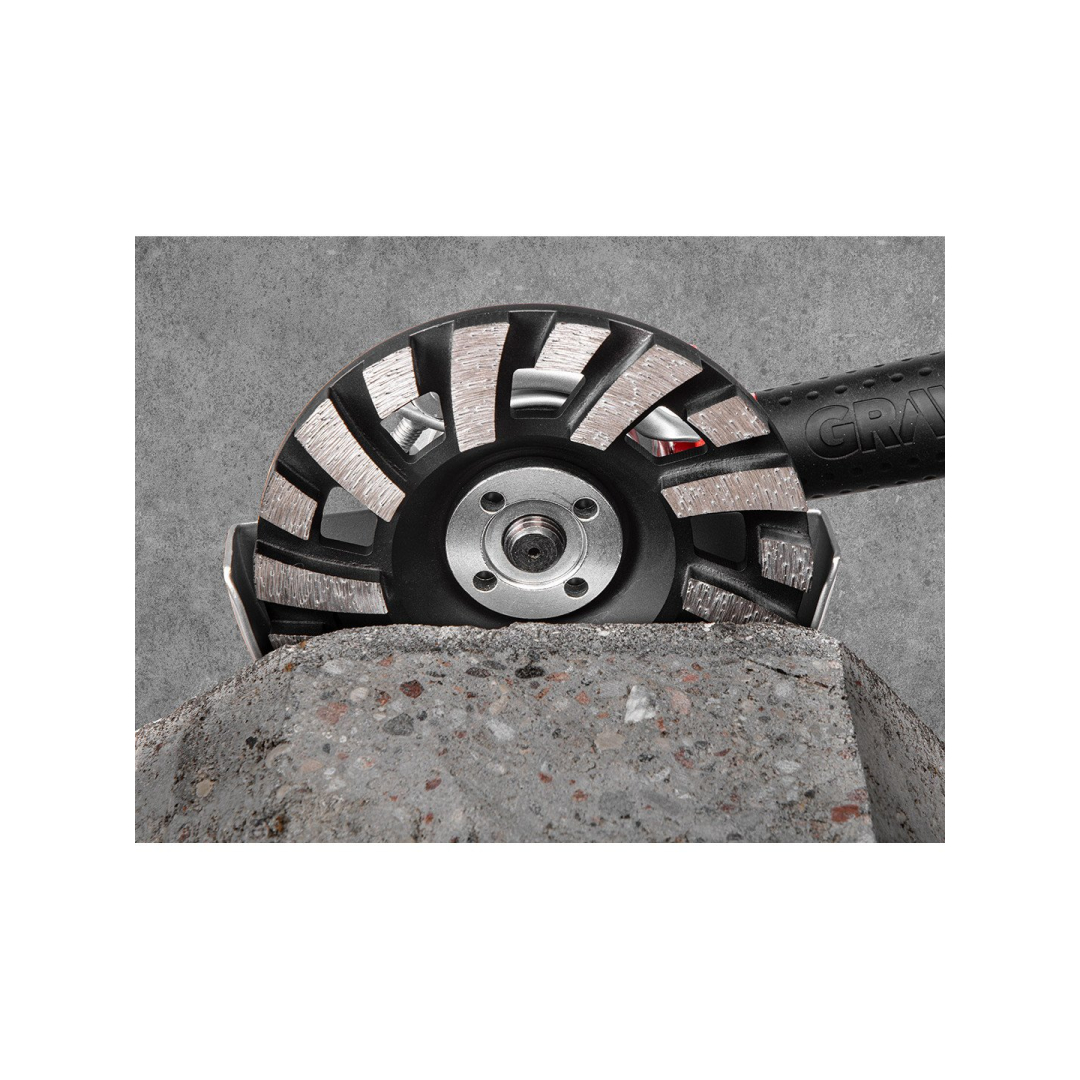 Deimantinis šlifavimo diskas 125 x 22,2 x 5 mm, C segmentas 1