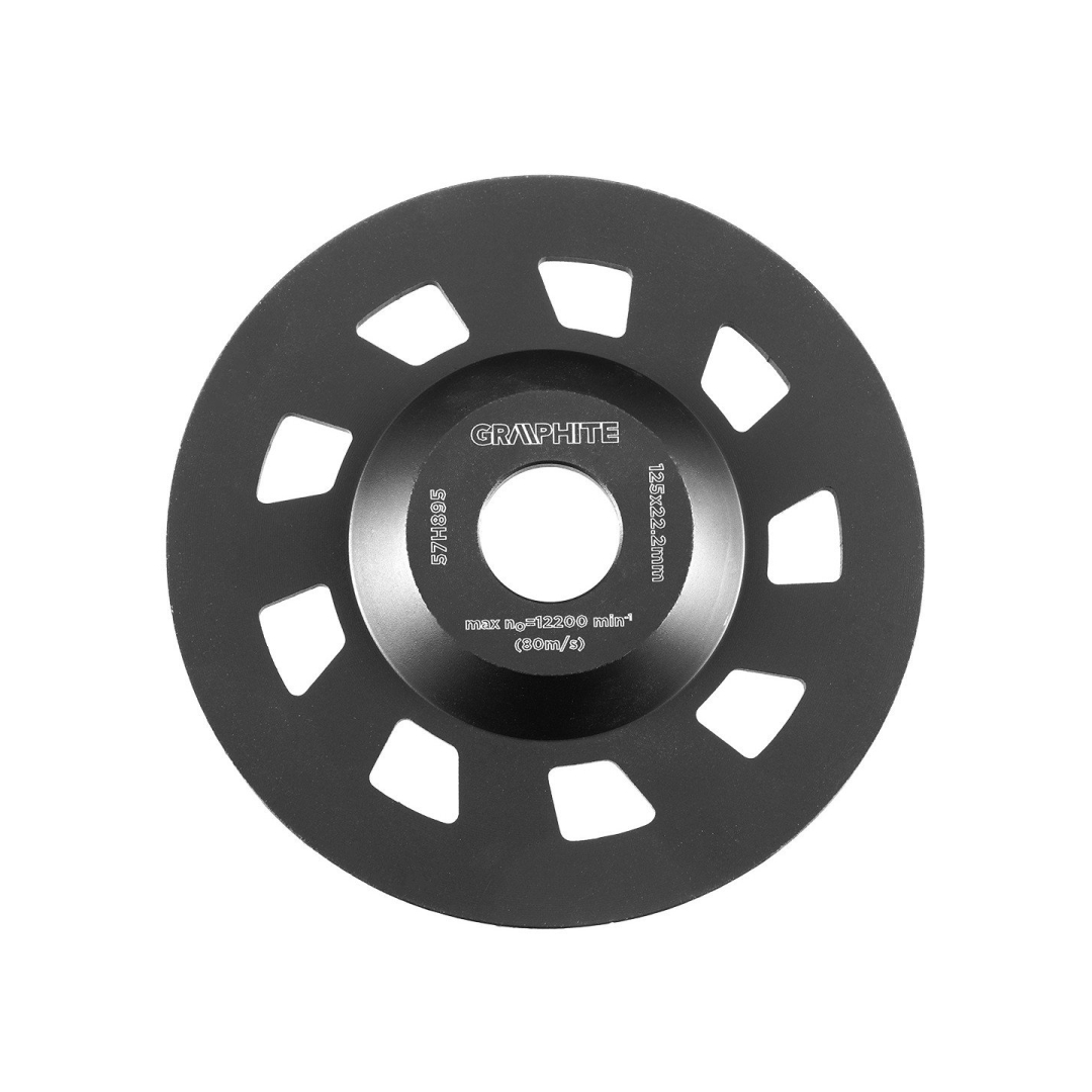 Deimantinis šlifavimo diskas 125 x 22,2 x 5 mm, C segmentas 2