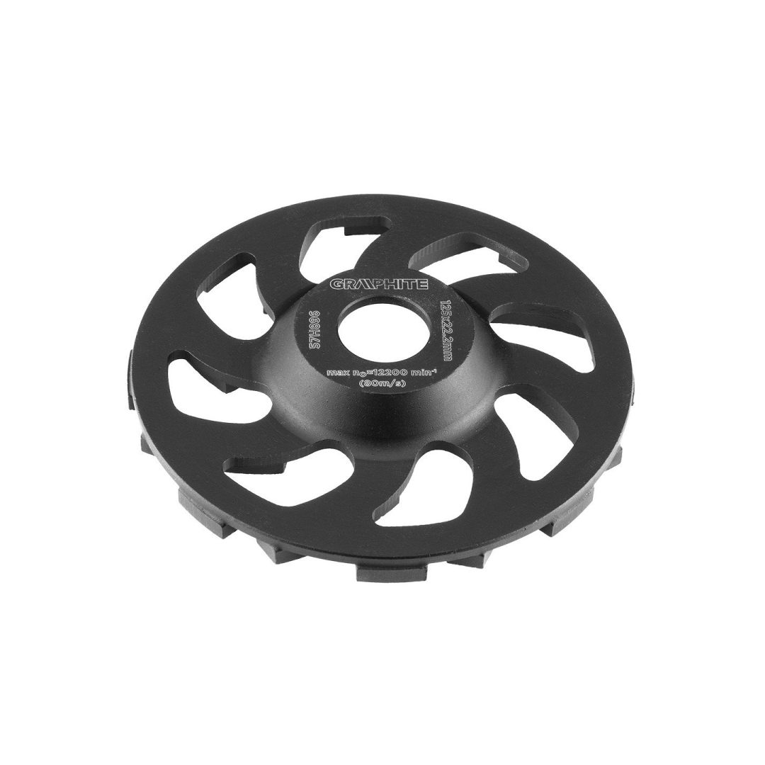 Deimantinis šlifavimo diskas 125 x 22,2 x 5 mm, didelis atsparumas Deimantinis šlifavimo diskas 125 x 22,2 x 5 mm, didelis atsparumas