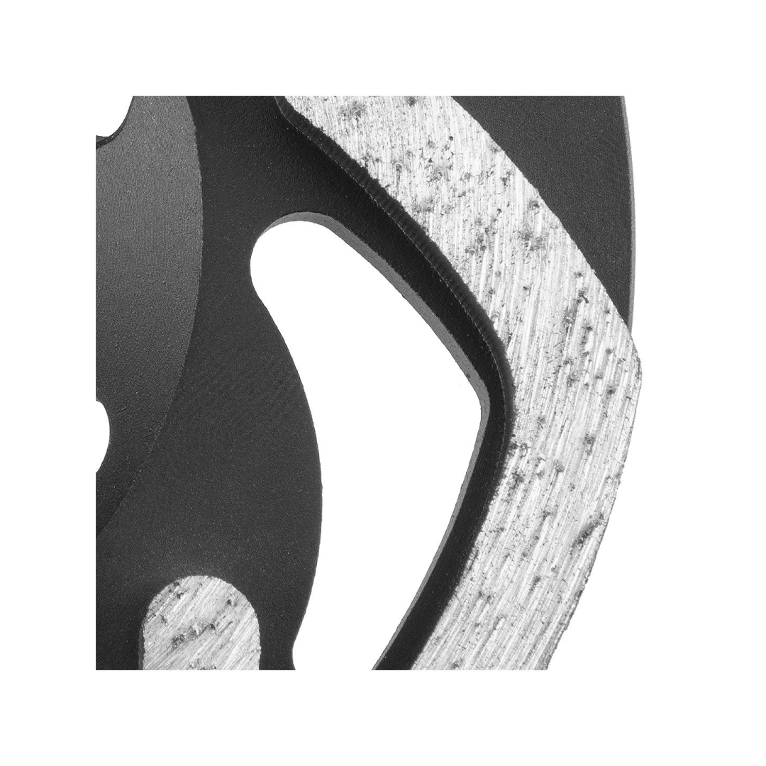 Deimantinis šlifavimo diskas 125 x 22,2 x 5 mm, L segmentas 6