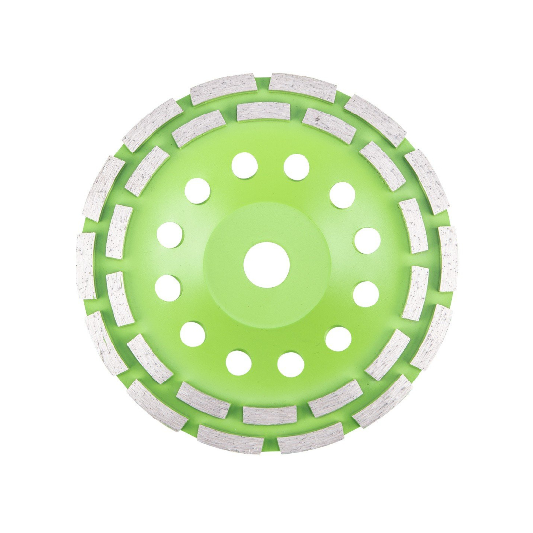 Deimantinis šlifavimo diskas 180 x 22.2 x 5 mm, double segment