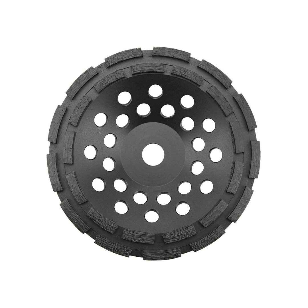 Deimantinis šlifavimo diskas125x5x22,2mm dvigubas Deimantinis šlifavimo diskas125x5x22,2mm dvigubas