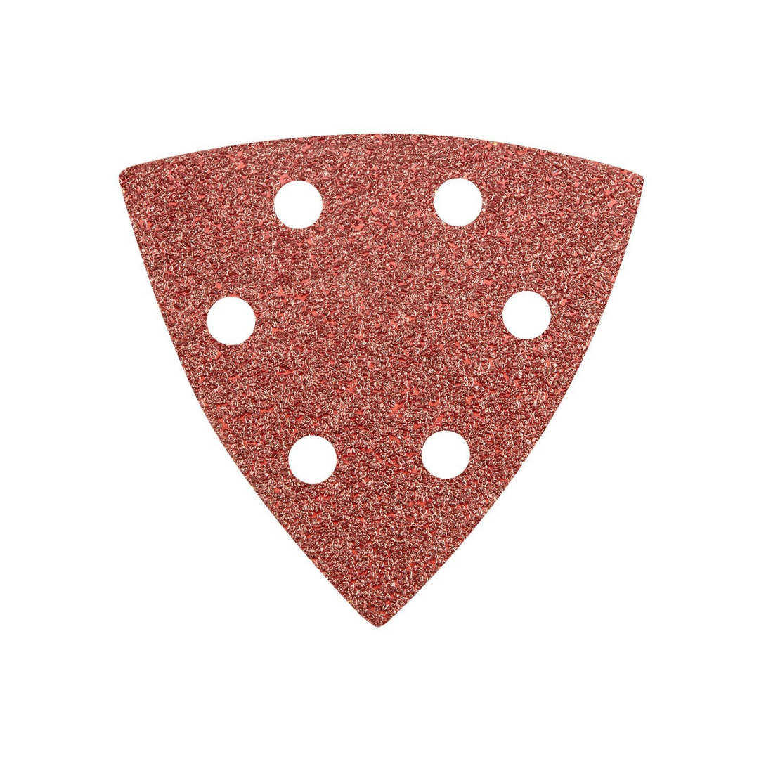 Delta Šlifavimo popierius 93 x 93 mm, K40, 5 vnt., su skylutėmis