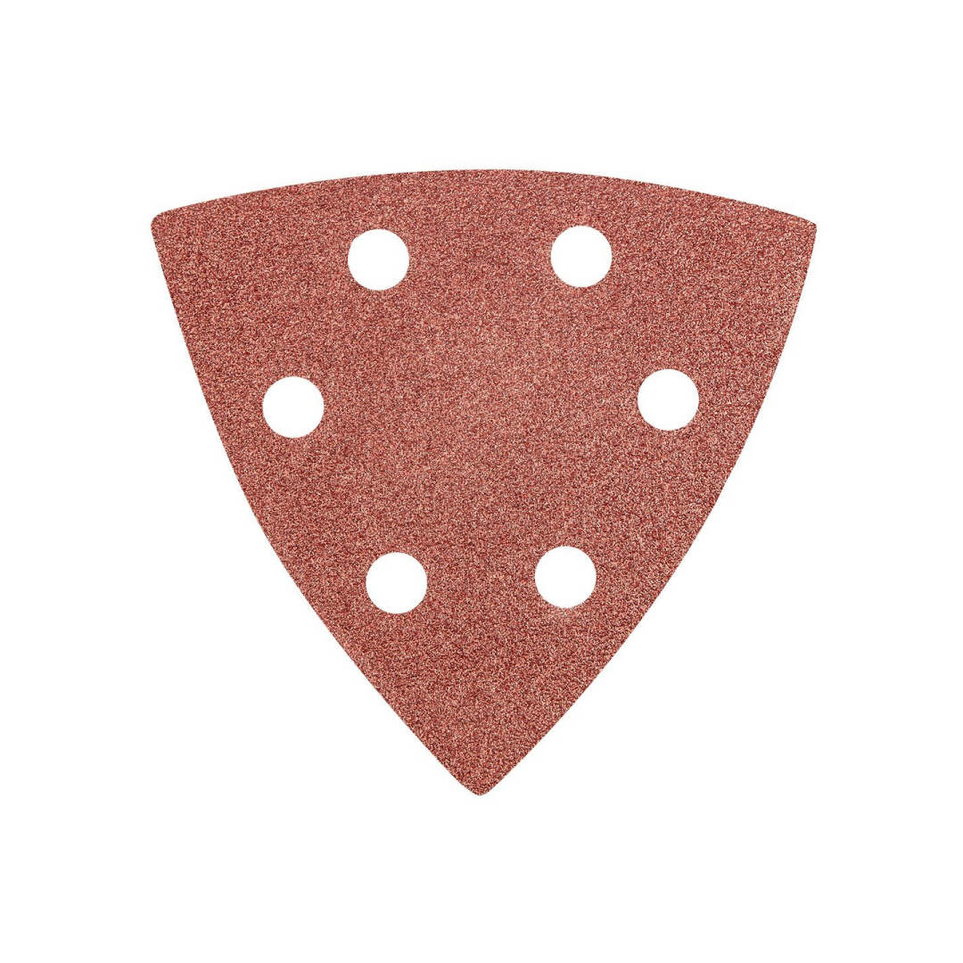 Delta Šlifavimo popierius 93 x 93 mm, K80, 5 vnt., su skylutėmis Delta Šlifavimo popierius 93 x 93 mm, K80, 5 vnt., su skylutėmis