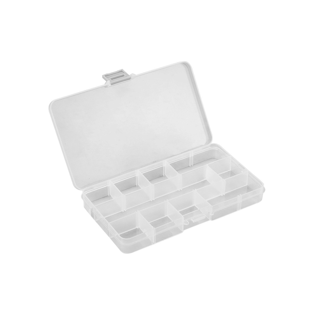 Dėžė įrankiams su pertvaromis 17,8x10,5x2,35cm Dėžė įrankiams su pertvaromis 17,8x10,5x2,35cm