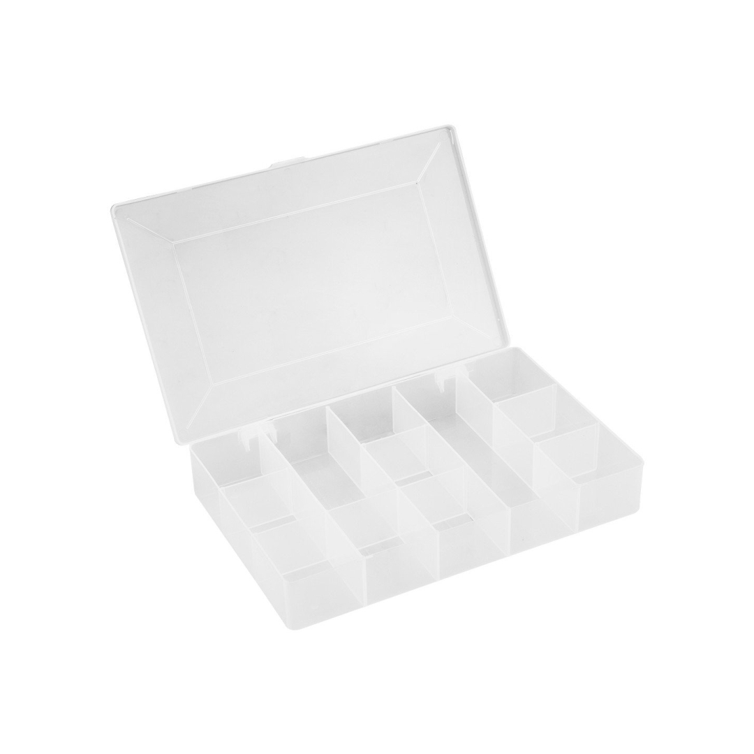Dėžė įrankiams su pertvaromis 22,6x15,4x3,7cm Dėžė įrankiams su pertvaromis 22,6x15,4x3,7cm