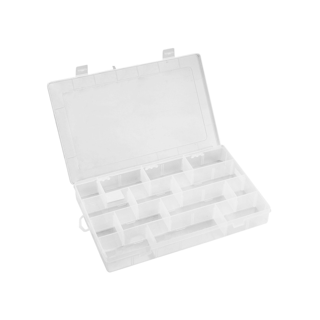 Dėžė įrankiams su pertvaromis 35x22,8x4,9cm Dėžė įrankiams su pertvaromis 35x22,8x4,9cm