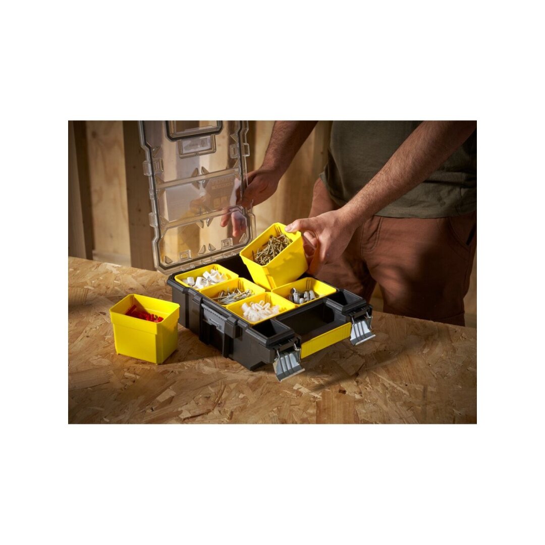 Dėžė organizer maža FATMAX IP54 34,5x26x11 cm 2 Dėžė organizer maža FATMAX IP54 34,5x26x11 cm 2