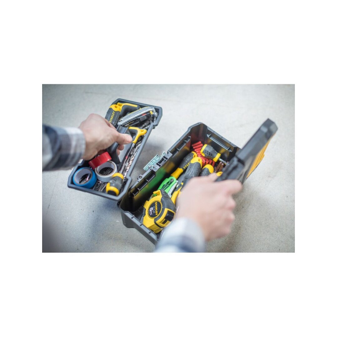 Dėžė plastikinė 12,5 Stanley 4 Dėžė plastikinė 12,5 Stanley 4