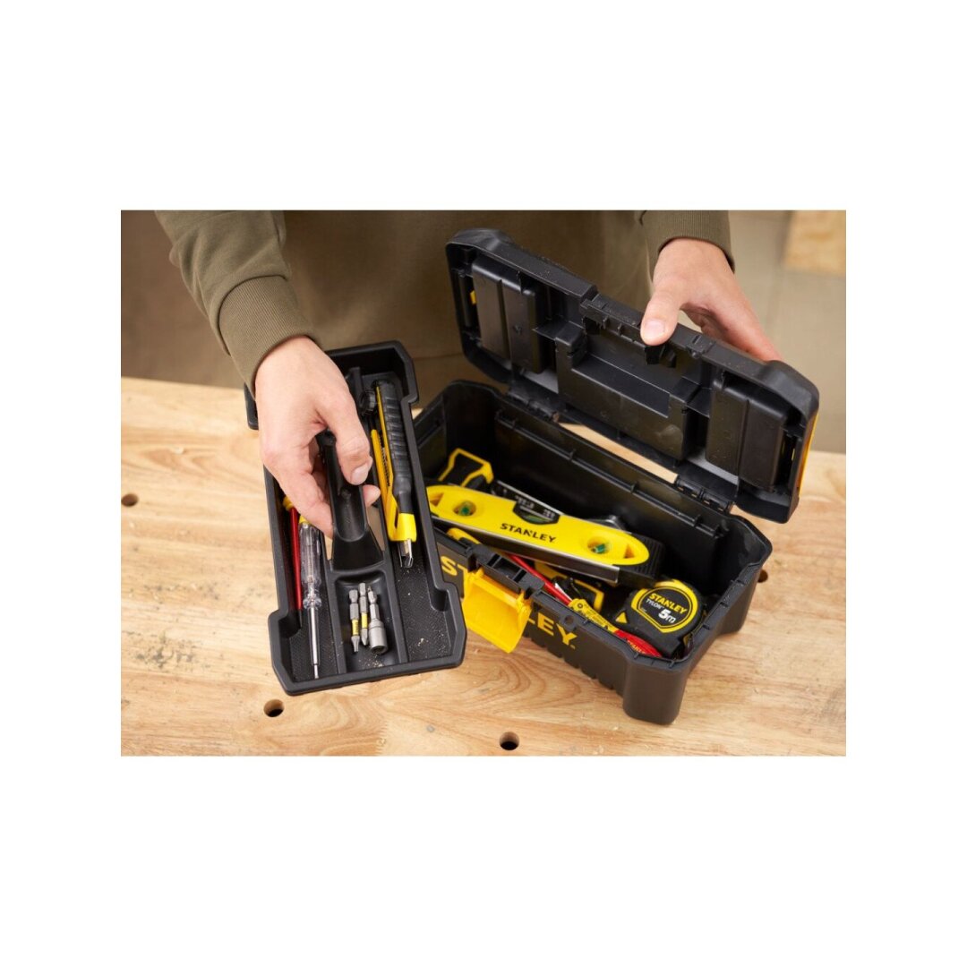 Dėžė plastikinė 12,5 Stanley 4 Dėžė plastikinė 12,5 Stanley 4